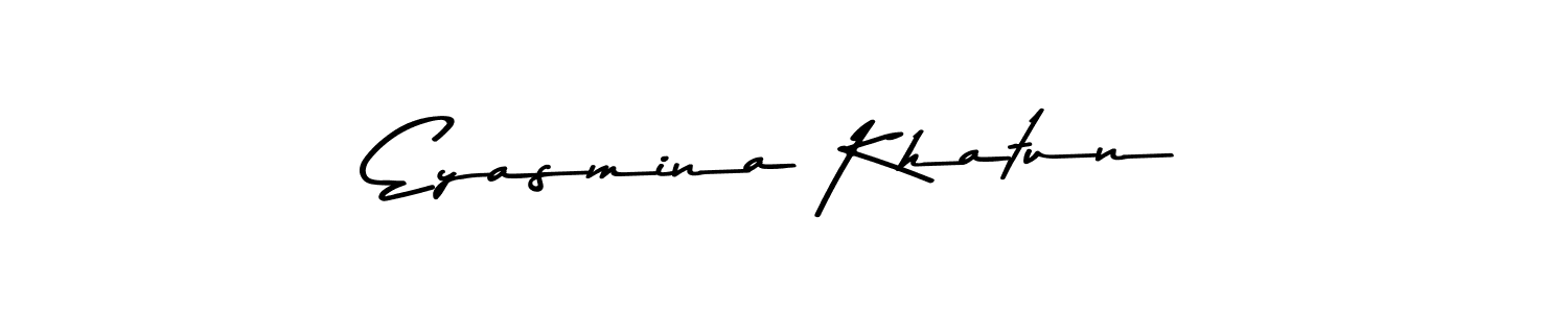 Also You can easily find your signature by using the search form. We will create Eyasmina Khatun name handwritten signature images for you free of cost using Asem Kandis PERSONAL USE sign style. Eyasmina Khatun signature style 9 images and pictures png