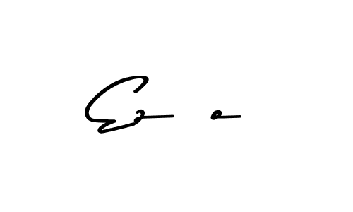 Design your own signature with our free online signature maker. With this signature software, you can create a handwritten (Asem Kandis PERSONAL USE) signature for name Ezéo. Ezéo signature style 9 images and pictures png
