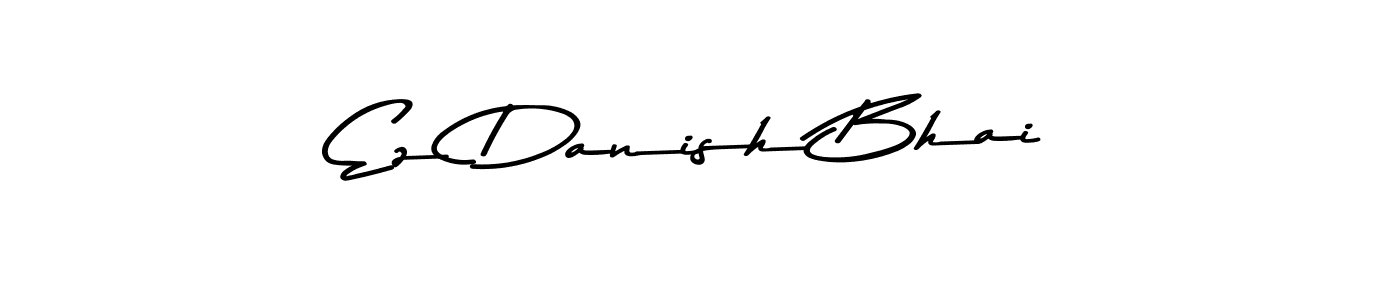 Similarly Asem Kandis PERSONAL USE is the best handwritten signature design. Signature creator online .You can use it as an online autograph creator for name Ez Danish Bhai. Ez Danish Bhai signature style 9 images and pictures png