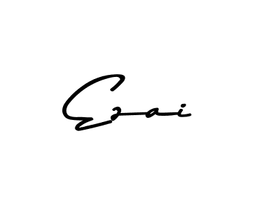 How to make Ezai name signature. Use Asem Kandis PERSONAL USE style for creating short signs online. This is the latest handwritten sign. Ezai signature style 9 images and pictures png