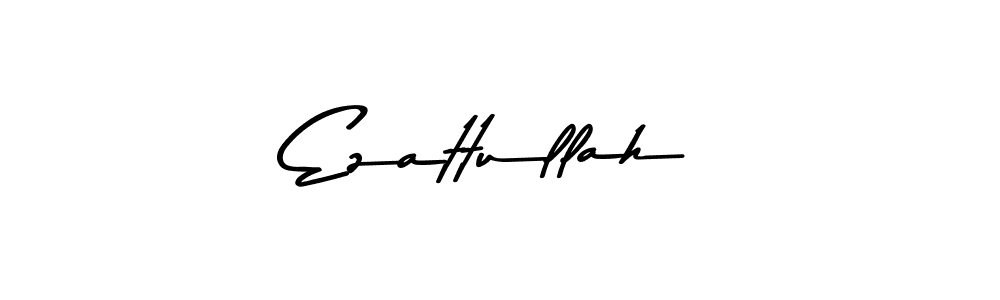 Make a beautiful signature design for name Ezattullah. With this signature (Asem Kandis PERSONAL USE) style, you can create a handwritten signature for free. Ezattullah signature style 9 images and pictures png