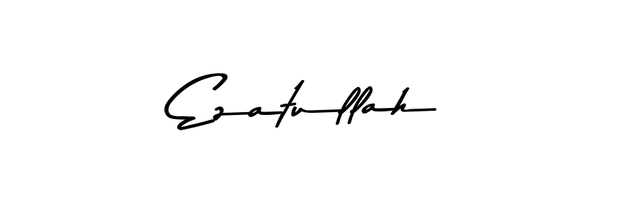 How to make Ezatullah name signature. Use Asem Kandis PERSONAL USE style for creating short signs online. This is the latest handwritten sign. Ezatullah signature style 9 images and pictures png