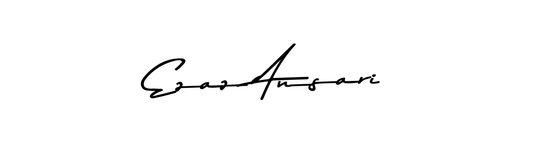 Make a beautiful signature design for name Ezaz Ansari. Use this online signature maker to create a handwritten signature for free. Ezaz Ansari signature style 9 images and pictures png