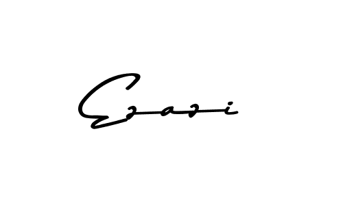 Ezazi stylish signature style. Best Handwritten Sign (Asem Kandis PERSONAL USE) for my name. Handwritten Signature Collection Ideas for my name Ezazi. Ezazi signature style 9 images and pictures png