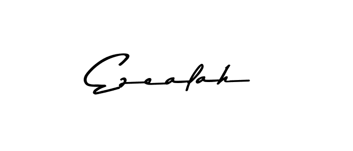 Use a signature maker to create a handwritten signature online. With this signature software, you can design (Asem Kandis PERSONAL USE) your own signature for name Ezealah. Ezealah signature style 9 images and pictures png