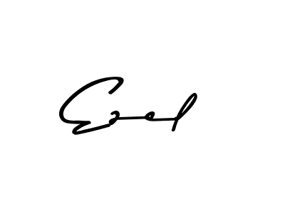 Design your own signature with our free online signature maker. With this signature software, you can create a handwritten (Asem Kandis PERSONAL USE) signature for name Ezel. Ezel signature style 9 images and pictures png