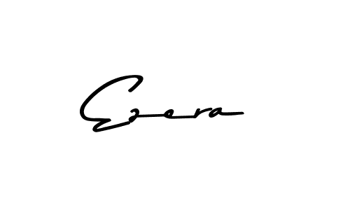 Make a beautiful signature design for name Ezera. With this signature (Asem Kandis PERSONAL USE) style, you can create a handwritten signature for free. Ezera signature style 9 images and pictures png