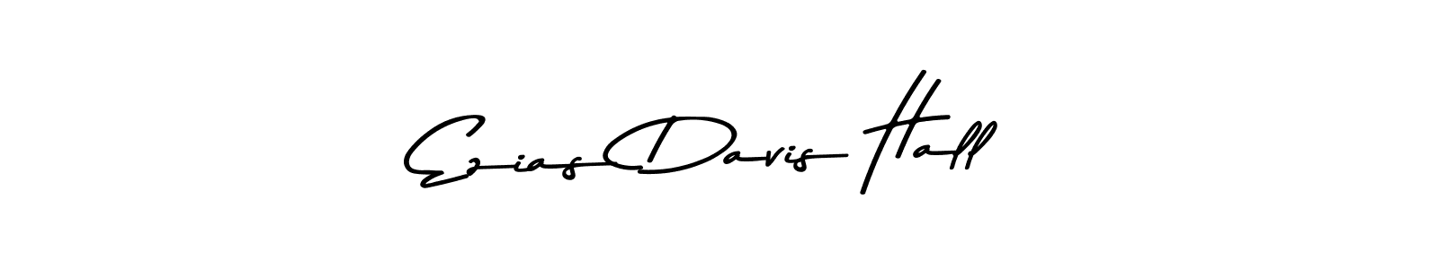 You should practise on your own different ways (Asem Kandis PERSONAL USE) to write your name (Ezias Davis Hall) in signature. don't let someone else do it for you. Ezias Davis Hall signature style 9 images and pictures png