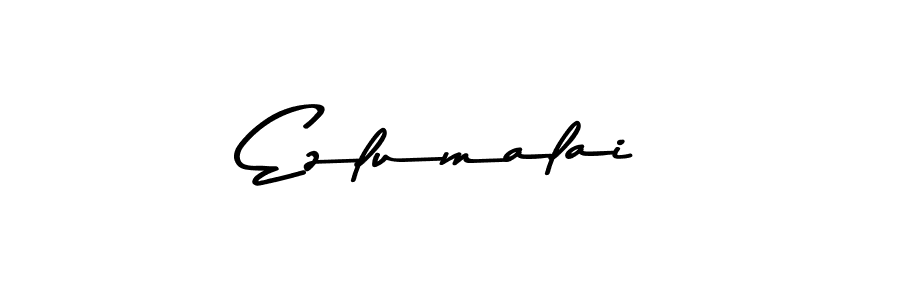 The best way (Asem Kandis PERSONAL USE) to make a short signature is to pick only two or three words in your name. The name Ezlumalai include a total of six letters. For converting this name. Ezlumalai signature style 9 images and pictures png