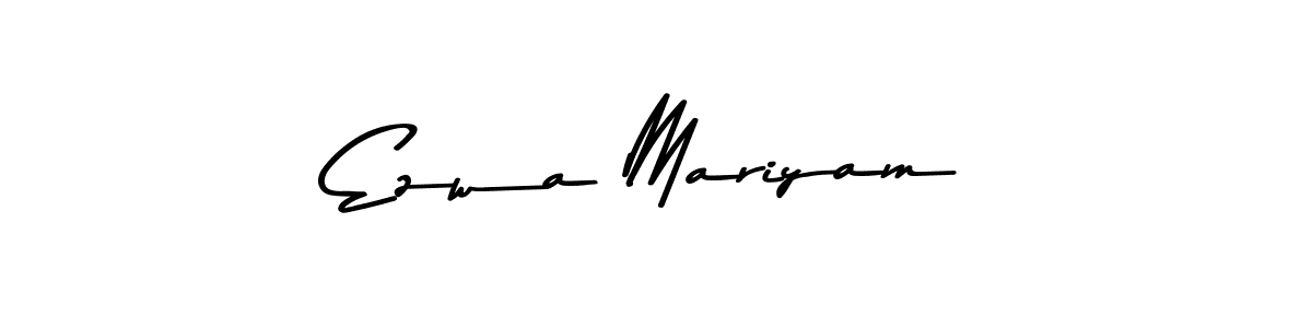 Here are the top 10 professional signature styles for the name Ezwa Mariyam. These are the best autograph styles you can use for your name. Ezwa Mariyam signature style 9 images and pictures png