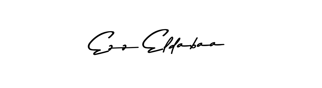 Create a beautiful signature design for name Ezz Eldabaa. With this signature (Asem Kandis PERSONAL USE) fonts, you can make a handwritten signature for free. Ezz Eldabaa signature style 9 images and pictures png