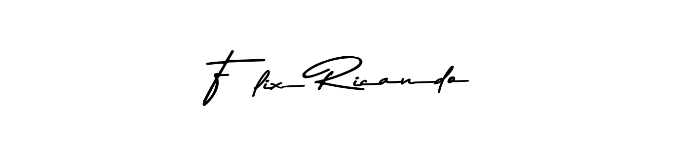 How to make Félix Ricando signature? Asem Kandis PERSONAL USE is a professional autograph style. Create handwritten signature for Félix Ricando name. Félix Ricando signature style 9 images and pictures png