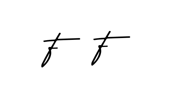 How to Draw F    F signature style? Asem Kandis PERSONAL USE is a latest design signature styles for name F    F. F    F signature style 9 images and pictures png