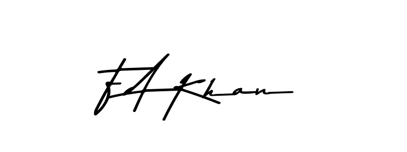 Here are the top 10 professional signature styles for the name F A Khan. These are the best autograph styles you can use for your name. F A Khan signature style 9 images and pictures png