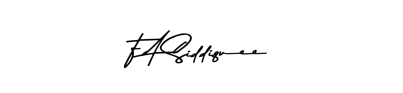 Also we have F A Siddiquee name is the best signature style. Create professional handwritten signature collection using Asem Kandis PERSONAL USE autograph style. F A Siddiquee signature style 9 images and pictures png