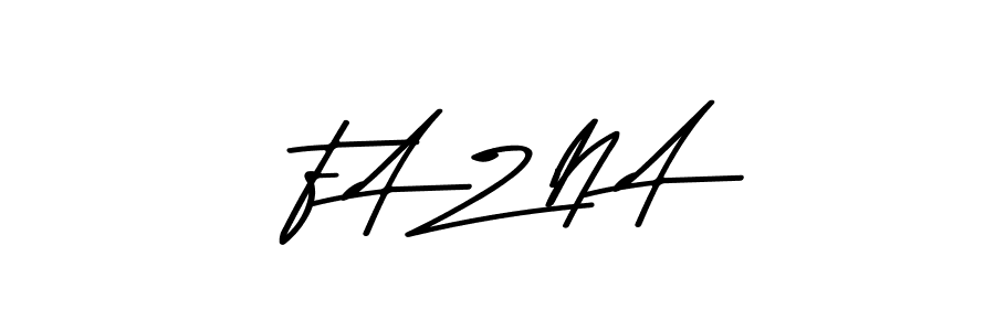 Design your own signature with our free online signature maker. With this signature software, you can create a handwritten (Asem Kandis PERSONAL USE) signature for name F A Z N A. F A Z N A signature style 9 images and pictures png