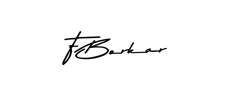 Also You can easily find your signature by using the search form. We will create F Borkar name handwritten signature images for you free of cost using Asem Kandis PERSONAL USE sign style. F Borkar signature style 9 images and pictures png