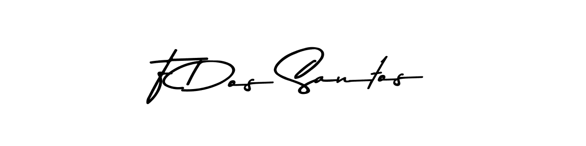 Similarly Asem Kandis PERSONAL USE is the best handwritten signature design. Signature creator online .You can use it as an online autograph creator for name F Dos Santos. F Dos Santos signature style 9 images and pictures png