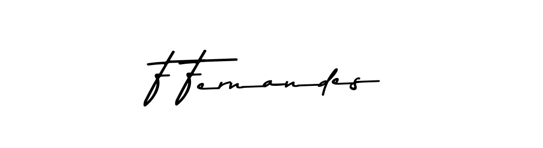 Also we have F Fernandes name is the best signature style. Create professional handwritten signature collection using Asem Kandis PERSONAL USE autograph style. F Fernandes signature style 9 images and pictures png