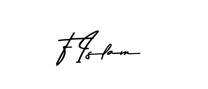 Also we have F Islam name is the best signature style. Create professional handwritten signature collection using Asem Kandis PERSONAL USE autograph style. F Islam signature style 9 images and pictures png