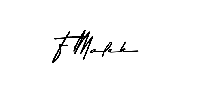 Similarly Asem Kandis PERSONAL USE is the best handwritten signature design. Signature creator online .You can use it as an online autograph creator for name F Malek. F Malek signature style 9 images and pictures png