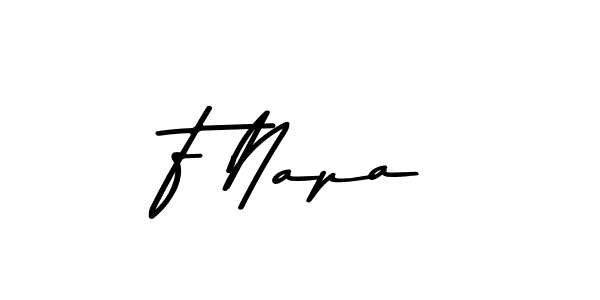 Use a signature maker to create a handwritten signature online. With this signature software, you can design (Asem Kandis PERSONAL USE) your own signature for name F Napa. F Napa signature style 9 images and pictures png