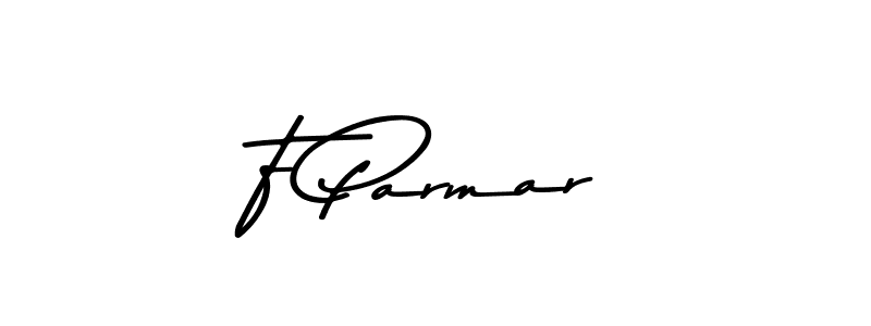 Asem Kandis PERSONAL USE is a professional signature style that is perfect for those who want to add a touch of class to their signature. It is also a great choice for those who want to make their signature more unique. Get F Parmar name to fancy signature for free. F Parmar signature style 9 images and pictures png