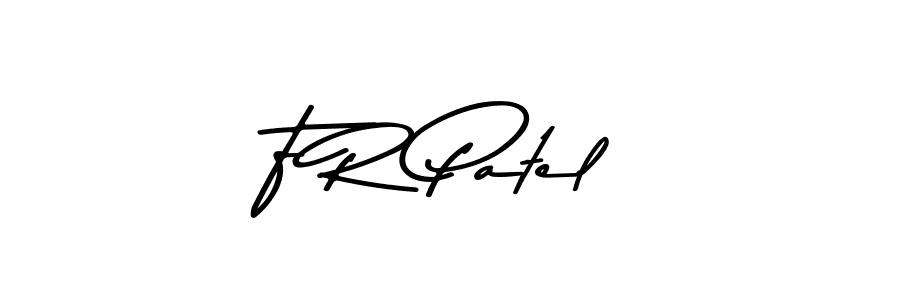 Also You can easily find your signature by using the search form. We will create F R Patel name handwritten signature images for you free of cost using Asem Kandis PERSONAL USE sign style. F R Patel signature style 9 images and pictures png