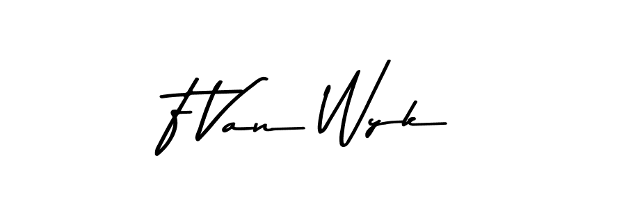 How to make F Van Wyk signature? Asem Kandis PERSONAL USE is a professional autograph style. Create handwritten signature for F Van Wyk name. F Van Wyk signature style 9 images and pictures png