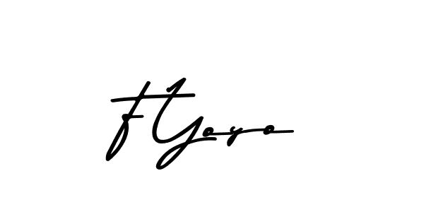 This is the best signature style for the F Yoyo name. Also you like these signature font (Asem Kandis PERSONAL USE). Mix name signature. F Yoyo signature style 9 images and pictures png