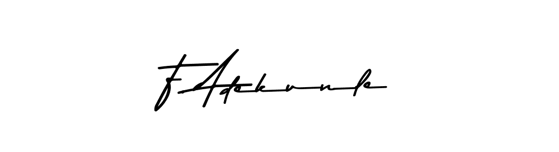 How to make F. Adekunle signature? Asem Kandis PERSONAL USE is a professional autograph style. Create handwritten signature for F. Adekunle name. F. Adekunle signature style 9 images and pictures png