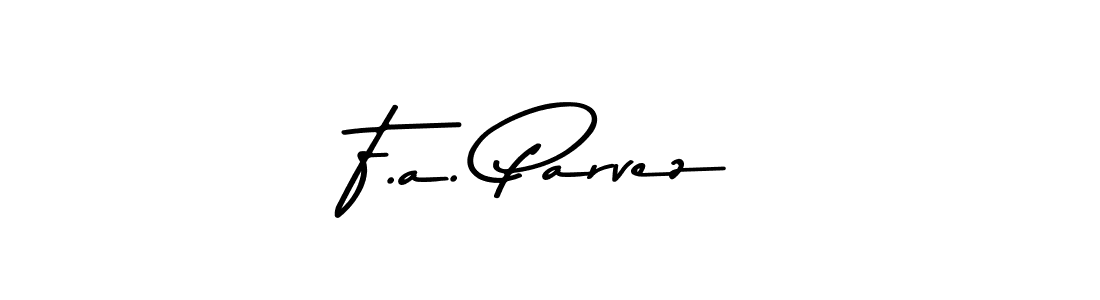 It looks lik you need a new signature style for name F.a. Parvez. Design unique handwritten (Asem Kandis PERSONAL USE) signature with our free signature maker in just a few clicks. F.a. Parvez signature style 9 images and pictures png