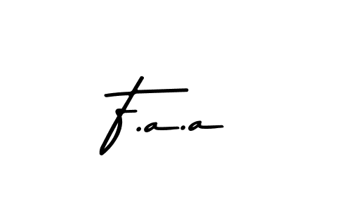 How to make F.a.a name signature. Use Asem Kandis PERSONAL USE style for creating short signs online. This is the latest handwritten sign. F.a.a signature style 9 images and pictures png