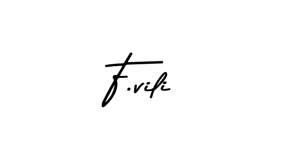 if you are searching for the best signature style for your name F.vili. so please give up your signature search. here we have designed multiple signature styles  using Asem Kandis PERSONAL USE. F.vili signature style 9 images and pictures png