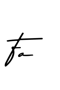 Make a beautiful signature design for name Fa. Use this online signature maker to create a handwritten signature for free. Fa signature style 9 images and pictures png