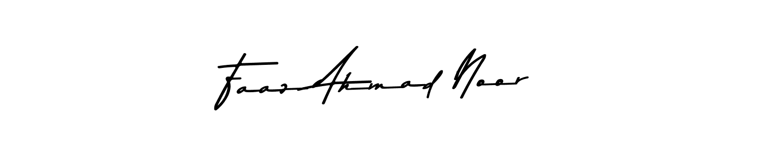 Use a signature maker to create a handwritten signature online. With this signature software, you can design (Asem Kandis PERSONAL USE) your own signature for name Faaz Ahmad Noor. Faaz Ahmad Noor signature style 9 images and pictures png
