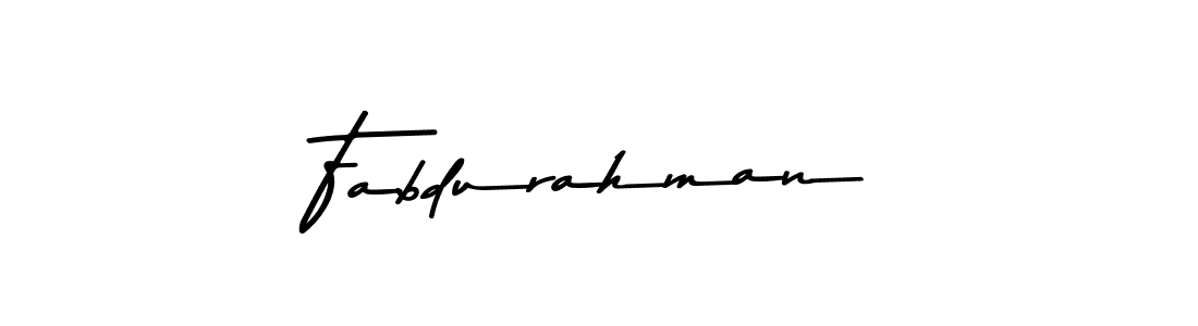 Make a beautiful signature design for name Fabdurahman. Use this online signature maker to create a handwritten signature for free. Fabdurahman signature style 9 images and pictures png