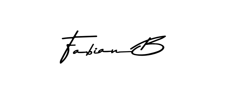 Here are the top 10 professional signature styles for the name Fabian B. These are the best autograph styles you can use for your name. Fabian B signature style 9 images and pictures png