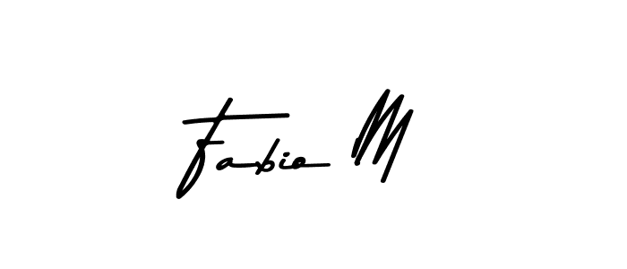 Best and Professional Signature Style for Fabio M. Asem Kandis PERSONAL USE Best Signature Style Collection. Fabio M signature style 9 images and pictures png