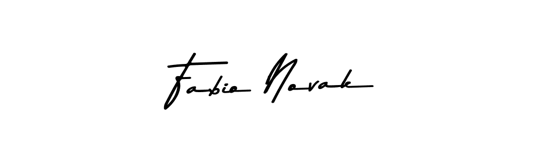 It looks lik you need a new signature style for name Fabio Novak. Design unique handwritten (Asem Kandis PERSONAL USE) signature with our free signature maker in just a few clicks. Fabio Novak signature style 9 images and pictures png