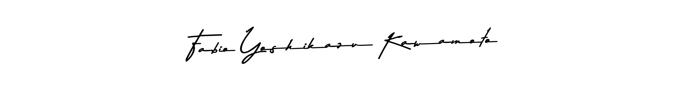 Here are the top 10 professional signature styles for the name Fabio Yoshikazu Kawamoto. These are the best autograph styles you can use for your name. Fabio Yoshikazu Kawamoto signature style 9 images and pictures png