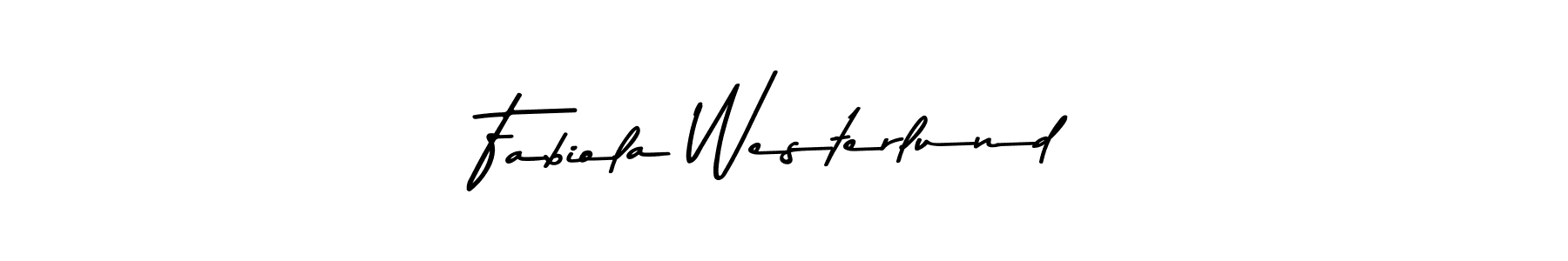 How to Draw Fabiola Westerlund signature style? Asem Kandis PERSONAL USE is a latest design signature styles for name Fabiola Westerlund. Fabiola Westerlund signature style 9 images and pictures png