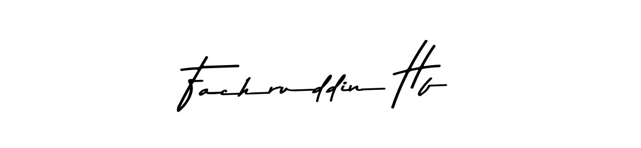 How to make Fachruddin Hf signature? Asem Kandis PERSONAL USE is a professional autograph style. Create handwritten signature for Fachruddin Hf name. Fachruddin Hf signature style 9 images and pictures png