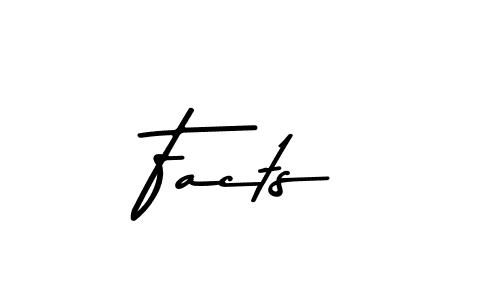 This is the best signature style for the Facts name. Also you like these signature font (Asem Kandis PERSONAL USE). Mix name signature. Facts signature style 9 images and pictures png