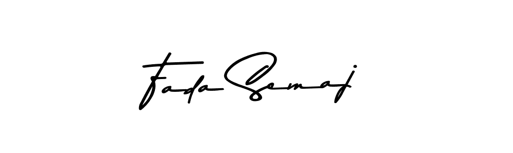 The best way (Asem Kandis PERSONAL USE) to make a short signature is to pick only two or three words in your name. The name Fada Semaj include a total of six letters. For converting this name. Fada Semaj signature style 9 images and pictures png