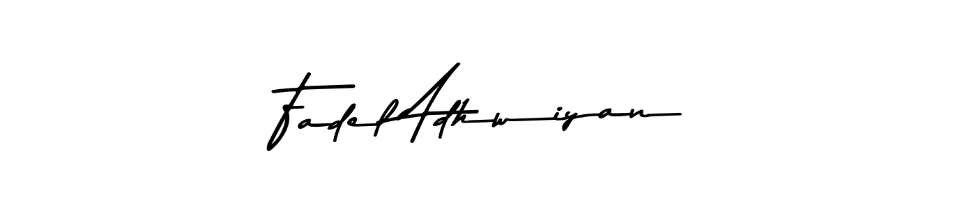 Use a signature maker to create a handwritten signature online. With this signature software, you can design (Asem Kandis PERSONAL USE) your own signature for name Fadel Adhwiyan. Fadel Adhwiyan signature style 9 images and pictures png