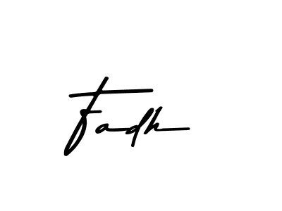 Also we have Fadh name is the best signature style. Create professional handwritten signature collection using Asem Kandis PERSONAL USE autograph style. Fadh signature style 9 images and pictures png