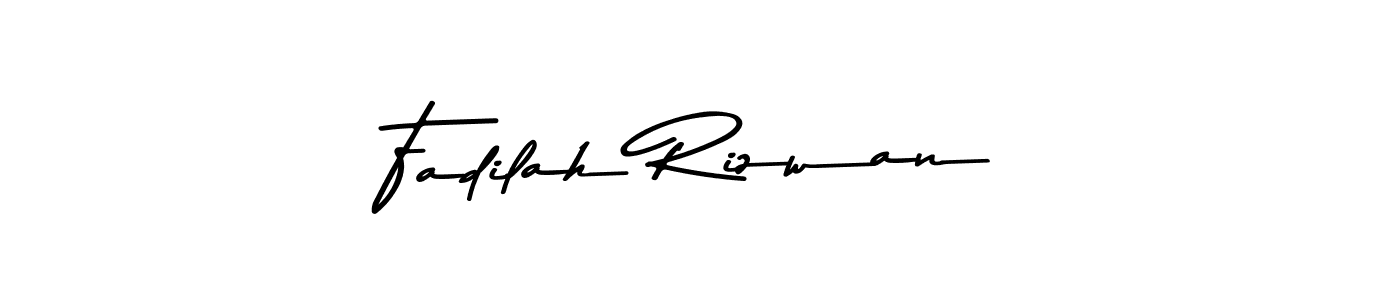 Make a beautiful signature design for name Fadilah Rizwan. Use this online signature maker to create a handwritten signature for free. Fadilah Rizwan signature style 9 images and pictures png