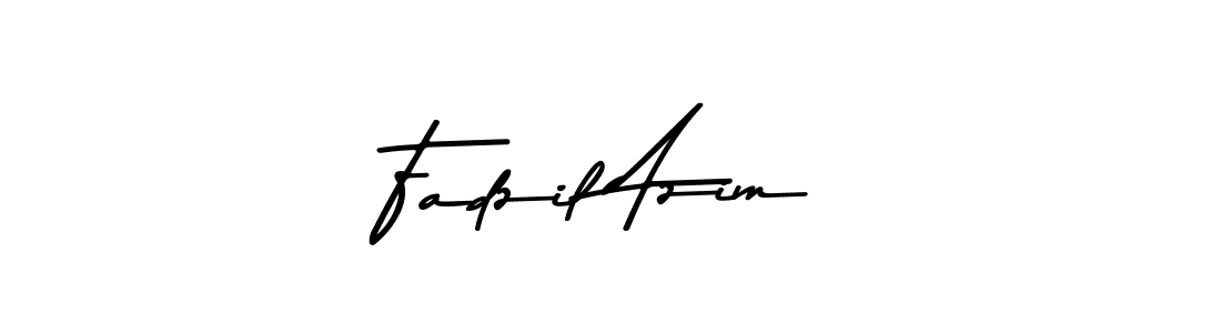 This is the best signature style for the Fadzil Azim name. Also you like these signature font (Asem Kandis PERSONAL USE). Mix name signature. Fadzil Azim signature style 9 images and pictures png