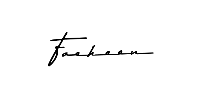 Faeheen stylish signature style. Best Handwritten Sign (Asem Kandis PERSONAL USE) for my name. Handwritten Signature Collection Ideas for my name Faeheen. Faeheen signature style 9 images and pictures png